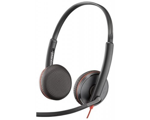 Auriculares poly blackwire c3225 usb tipo
