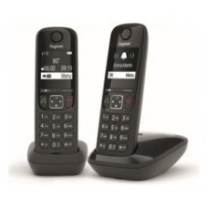 Telefono inalambrico gigaset as690 duo negro