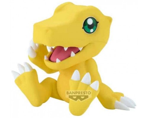 Figura banpresto digimon adventure sofvimates agumon