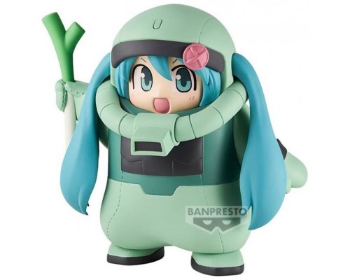 Figura banpresto gundam 45th&times;hatsune miku zaku
