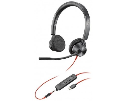 Auriculares poly blackwire 3325 negro