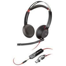 Auriculares poly blackwire 5220 negro