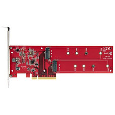 Tarjeta interfaz startech dual - m2 - pcie - card - b
