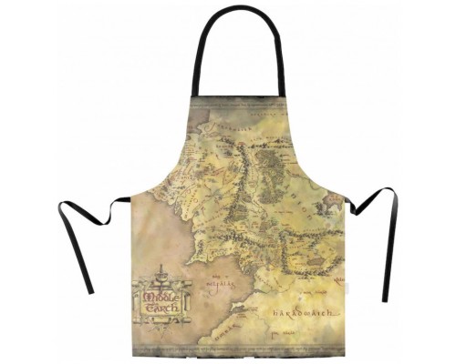 Delantal mapa el se&ntilde;or los anillos