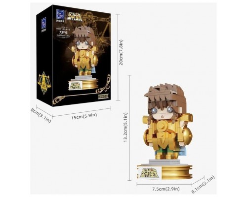 Libra mini set construccion 13 cm