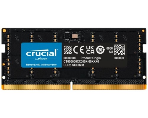 Memoria ram ddr5 32gb crucial sodimm