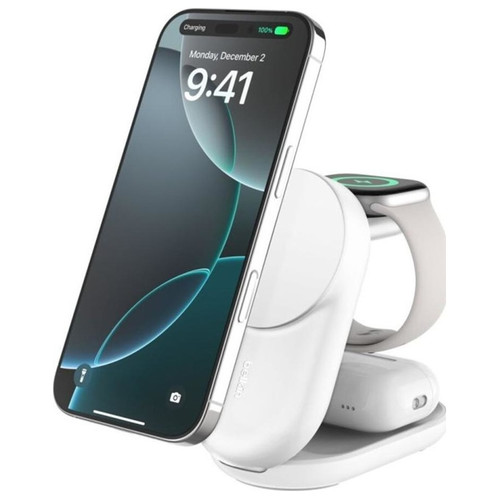 BASE DE CARGA BELKIN WIZ037KQWH ULTRACHARGE BLANCO-DN19 BASE DE CARGA BELKIN WIZ037KQWH ULTRACHARGE BLANCO
