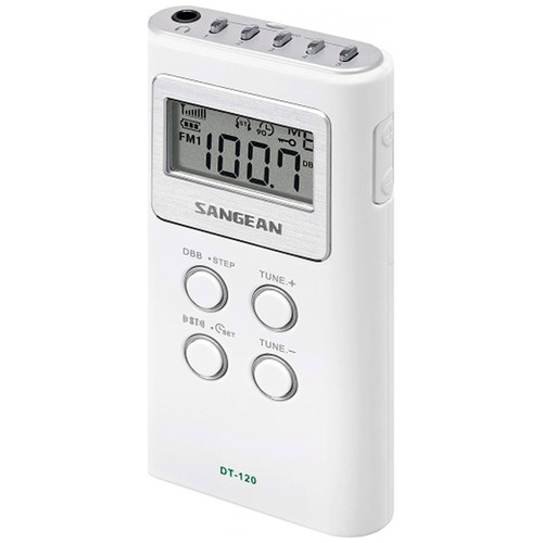 SANGEAN DT-120 BLANCO / RADIO PORTÁTIL-M09 SANGEAN DT-120 BLANCO / RADIO PORTÁTIL