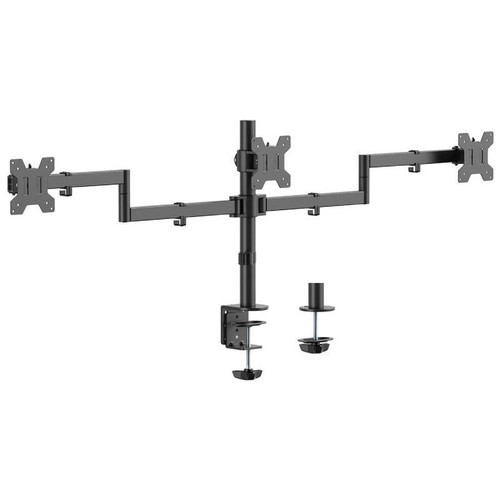 SOPORTE MESA GIRA INCLI 3 MONITORES 10KG 2 BRAZOS-CN6 SOPORTE MESA GIRA INCLI 3 MONITORES 10KG 2 BRAZOS