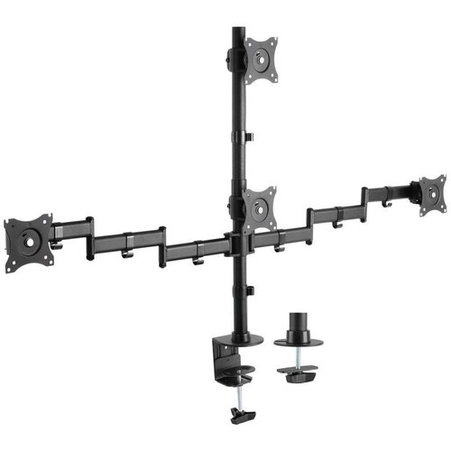 SOPORTE MESA GIR INCL 4 MONITORES 8KG 4 PIV 2 BRA-CN9 SOPORTE MESA GIR INCL 4 MONITORES 8KG 4 PIV 2 BRA