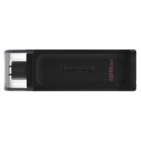 PENDRIVE KINGSTON 128GB USB-C 3.2 DT70 NEGRO
