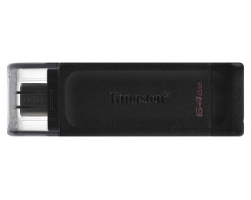 MEMORIA USB-C 64GB KINGSTON  DT70/64GB  USB-C 3.2
