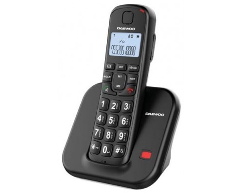 Telefono inalambrico dect daewoo dtd - 7200 negro