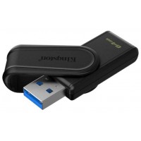 Kingston Technology DataTraveler 64GB Portable USB 3.2 Gen 1 Exodia S (Black/Black)