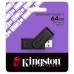 Kingston Technology DataTraveler 64GB Portable USB 3.2 Gen 1 Exodia S (Black/Black)