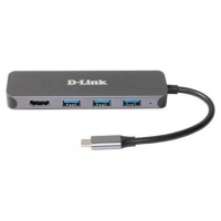 D-LINK DOCKING STATION USB-C 5 EN 1 CON HDMI/SUMINISTRO ELECTRICO (Espera 4 dias)