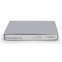 UNIDAD DE DVD USB EXTERNA GEMBIRD PLATA-2DI UNIDAD DE DVD USB EXTERNA GEMBIRD PLATA