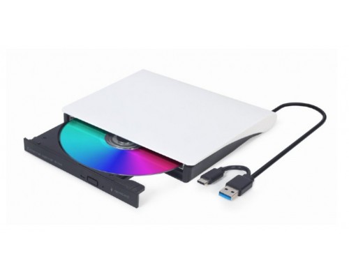 UNIDAD DE DVD USB EXTERNA GEMBIRD BLANCA-DI2 UNIDAD DE DVD USB EXTERNA GEMBIRD BLANCA