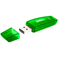 EMTEC C410 COLOR MIX VERDE TRANSPARENTE / PENDRIVE 64GB USB-A 2.0