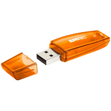 EMTEC C410 COLOR MIX NARANJA TRANSPARENTE / PENDRIVE 128GB USB-A 2.0
