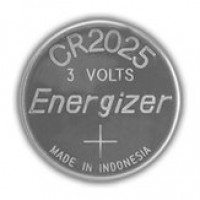 BLISTER 2 PILAS DE BOTON MODELO CR2025 ENERGIZER E301021501