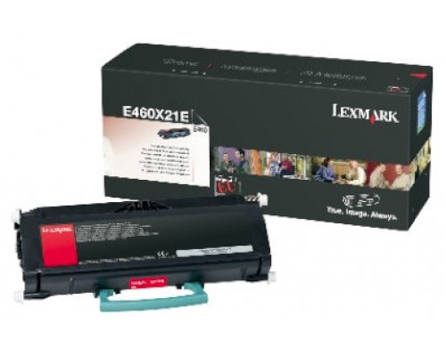Lexmark E460 Cartucho de toner Extra Alto Rendimiento (15K)
