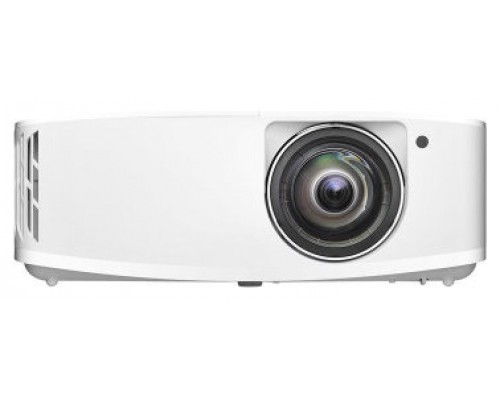 Optoma 4K400STx videoproyector Proyector de corto alcance 4000 lúmenes ANSI DLP 2160p (3840x2160) 3D Blanco