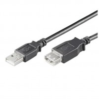 CABLE ALARGADOR USB EWENT USB-A MACHO USB-A HEMBRA 1,8m