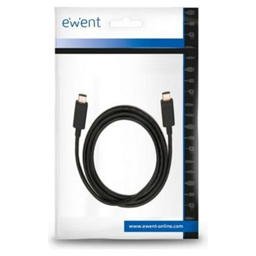 Ewent EC1045 cable USB USB 3.2 Gen 2 (3.1 Gen 2) 1 m USB C Negro-DI2 Ewent EC1045 cable USB USB 3.2 Gen 2 (3.1 Gen 2) 1 m USB C Negro
