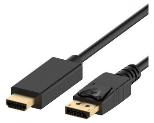 Ewent EC1431 adaptador de cable de vídeo 1,8 m DisplayPort HDMI tipo A (Estándar) Negro