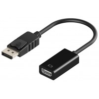 Ewent EC1455 adaptador de cable de vídeo 0,15 m DisplayPort HDMI Negro