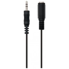 Ewent EW-220200-030-N-P cable de audio 3 m 3,5mm Negro