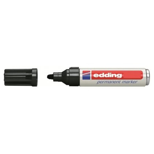MARCADOR PERMANENTE PUNTA REDONDA 3-4MM 550 NEGRO EDDING 550-01-MR1 MARCADOR PERMANENTE PUNTA REDONDA 3-4MM 550 NEGRO EDDING 550-01