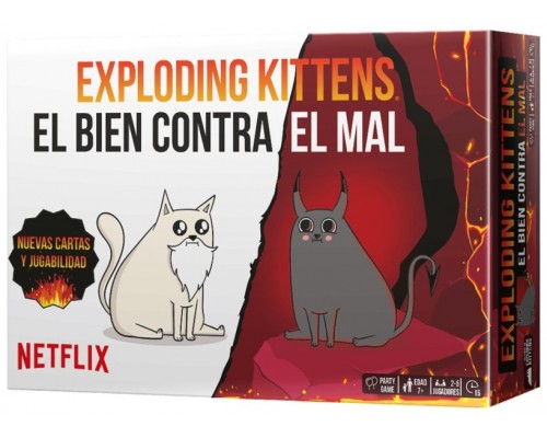 Juego mesa exploding kittens el bien