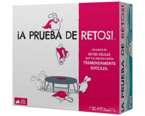 Juego mesa ¡a prueba retos! edad