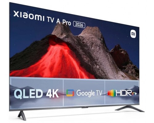 TV XIAOMI ELA5974EU A PRO 2026 55" QLED GOOGLETV NEGRO USB 2.0 LAN HDMI X3