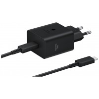 CARGADOR SAMSUNG USB-C 45W NEGRO CON CABLE EP-T4511XBEGEU