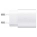 SAMSUNG PD 25W USB C TO USB C WALL CHARGER EP-TA800XW WHITE