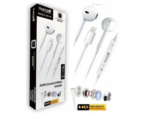 Auricular Para Iphone Con Cable - Bluetooth Er-139