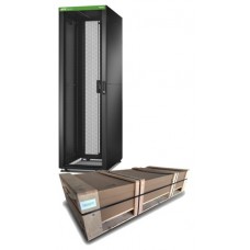 APC Easy Rack 600mm/42U/1000mm , with Roof, Side panel Rack o bastidor independiente Negro