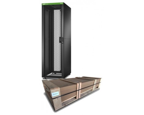 APC Easy Rack 600mm/42U/1000mm , with Roof, Side panel Rack o bastidor independiente Negro
