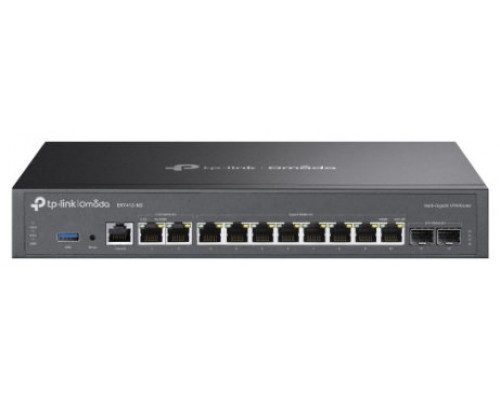 TP-Link Omada ER7412-M2 router 2.5 Gigabit Ethernet, Gigabit Ethernet Negro