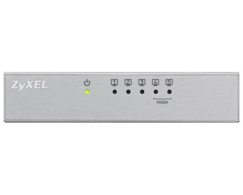 Zyxel ES-105A No administrado Fast Ethernet (10/100) Plata