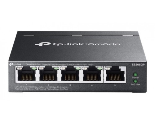 SWITCH TP-LINK OMADA 5-PORT WITH 4-PORT POE+