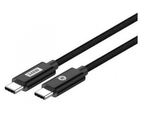 CABLE USB-C MACHO A USB-C MACHO 2M CONCEPTRONIC PD 3.1