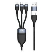 CABLE USB 3IN1 2M CONCEPTRONIC PD 3.0 60W 20V 3A