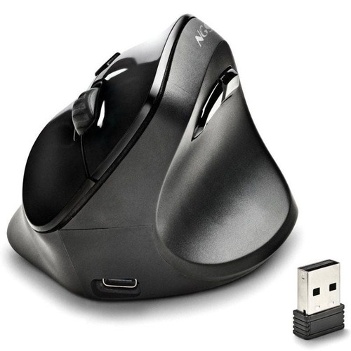 NGS EVO MOKSHA rat&oacute;n mano derecha RF inal&aacute;mbrico &Oacute;ptico 2400 DPI