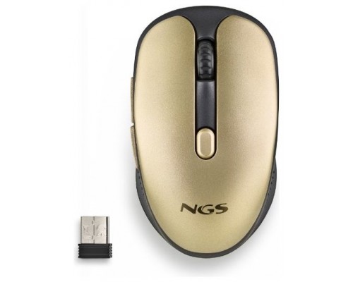 RATON NGS INALAMBRICO ERGONOMICO EVO RUST GOLD