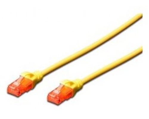 Ewent IM1011 cable de red Amarillo 1 m Cat6 U/UTP (UTP)