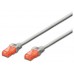 Ewent EW-6U-010 cable de red Gris 1 m Cat6 U/UTP (UTP)